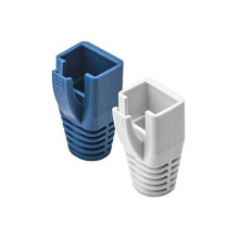 RJ45 connector snag less rubber boot for patch cable